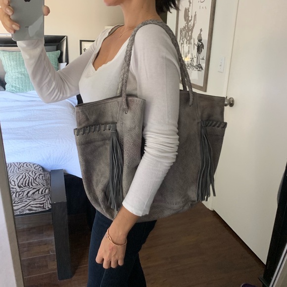 Free People Sedona Distressed Tote - Picture 6 of 7